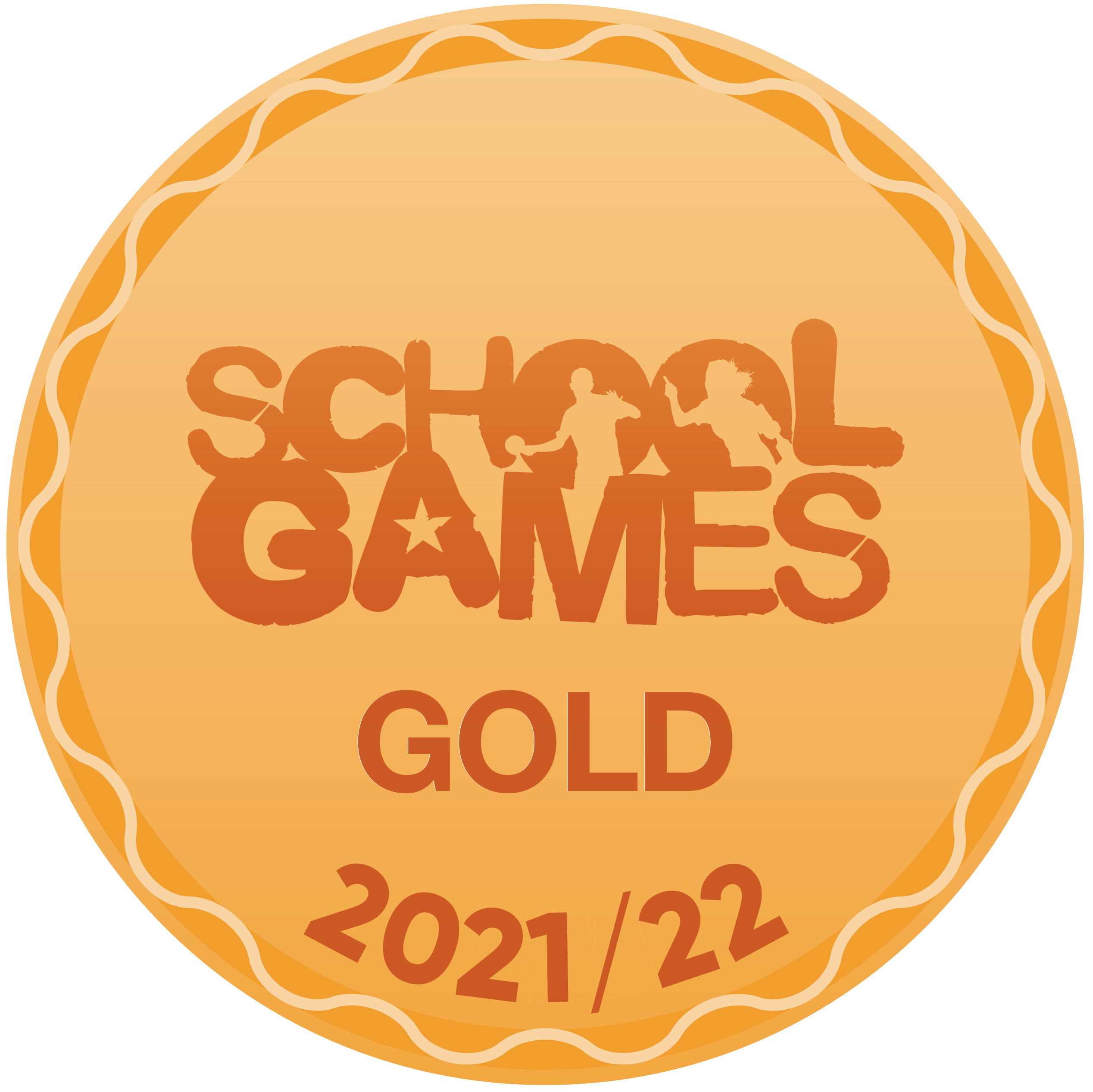 School Games Gold Logo